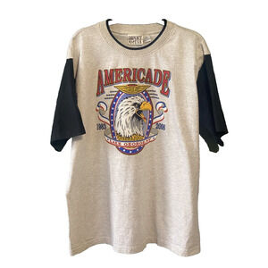 Americade Shirt Mens Size XL Motorcycle Bike Week 1983 2006 Cotton Graphic Tee